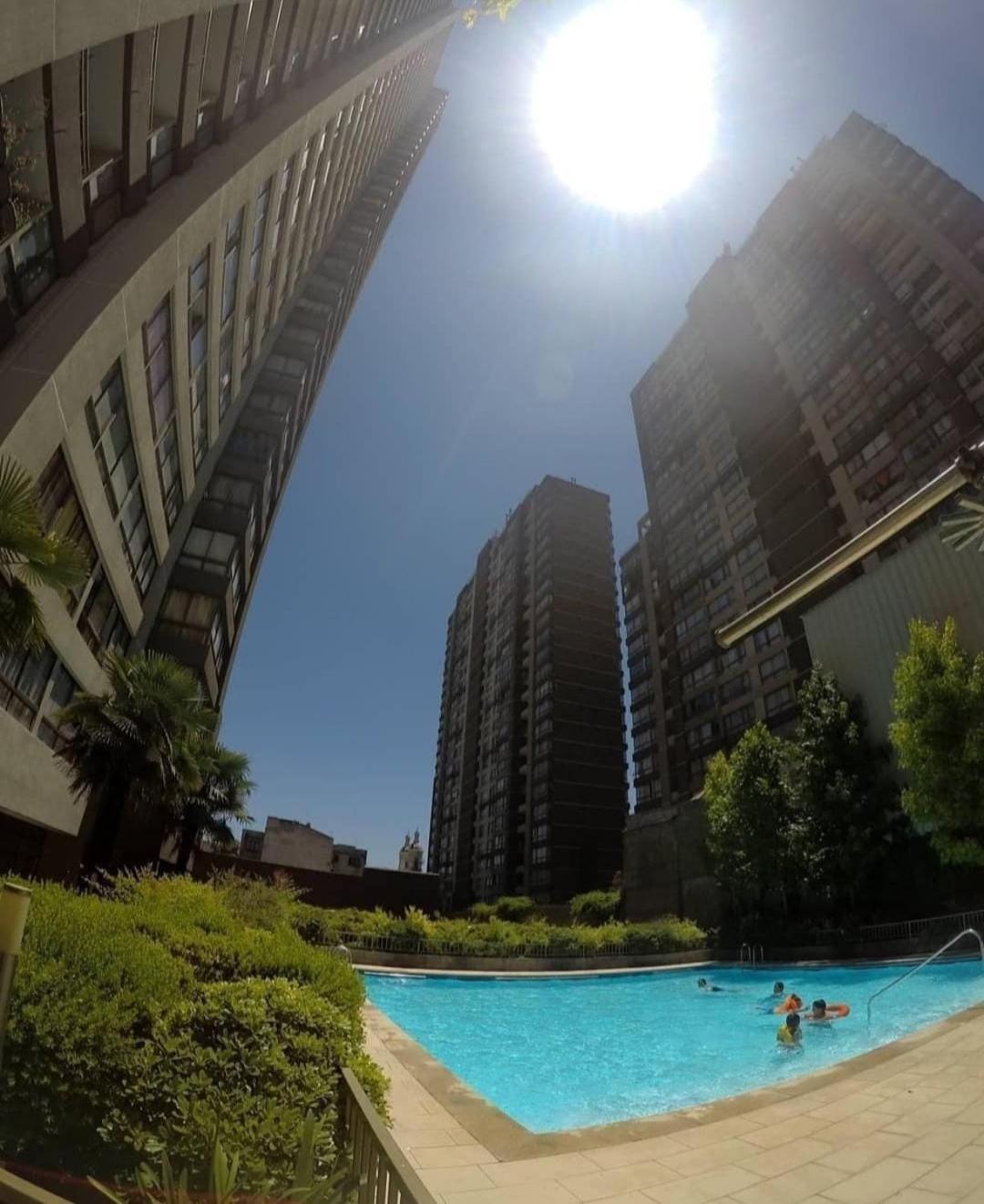 Apart Hotel Suagon Suites Santiago Centro Luaran gambar